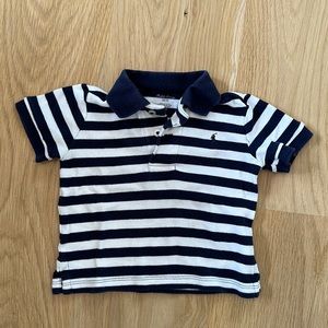 9mth striped Ralph Lauren polo